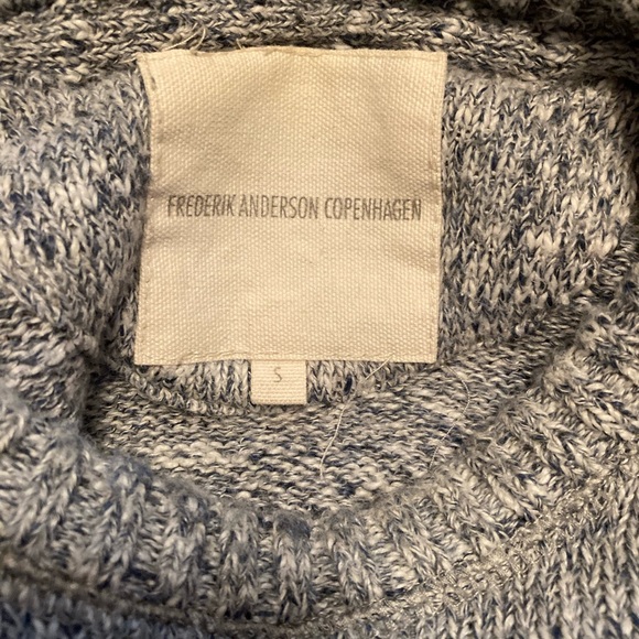 Gray Frederik Anderson Copenhagen Men’s Crewneck Sweater - Picture 4 of 5